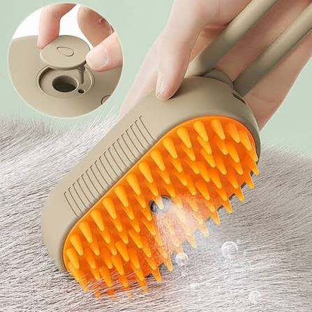 2 in 1 Pet Steam Grooming and Massage Brush
